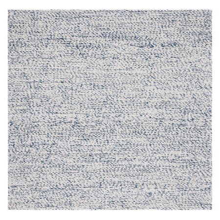 Safavieh 6 x 6 ft. Marbella Hand Knotted Square Area Rug Blue & Ivory MRB302M-6SQ